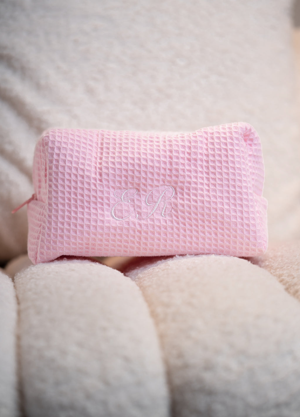 Medium Waffle Cosmetic Bag