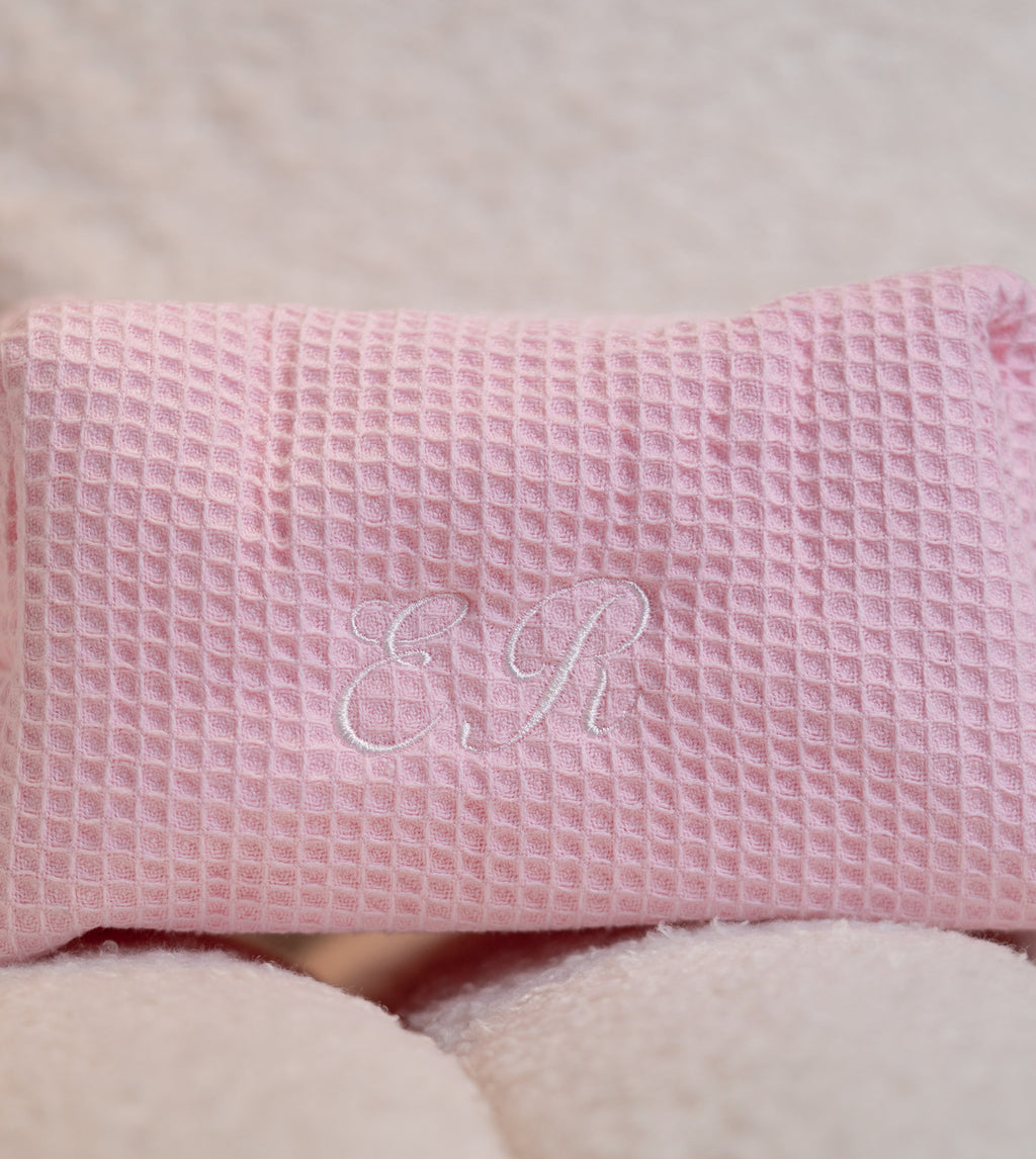 Medium Waffle Cosmetic Bag