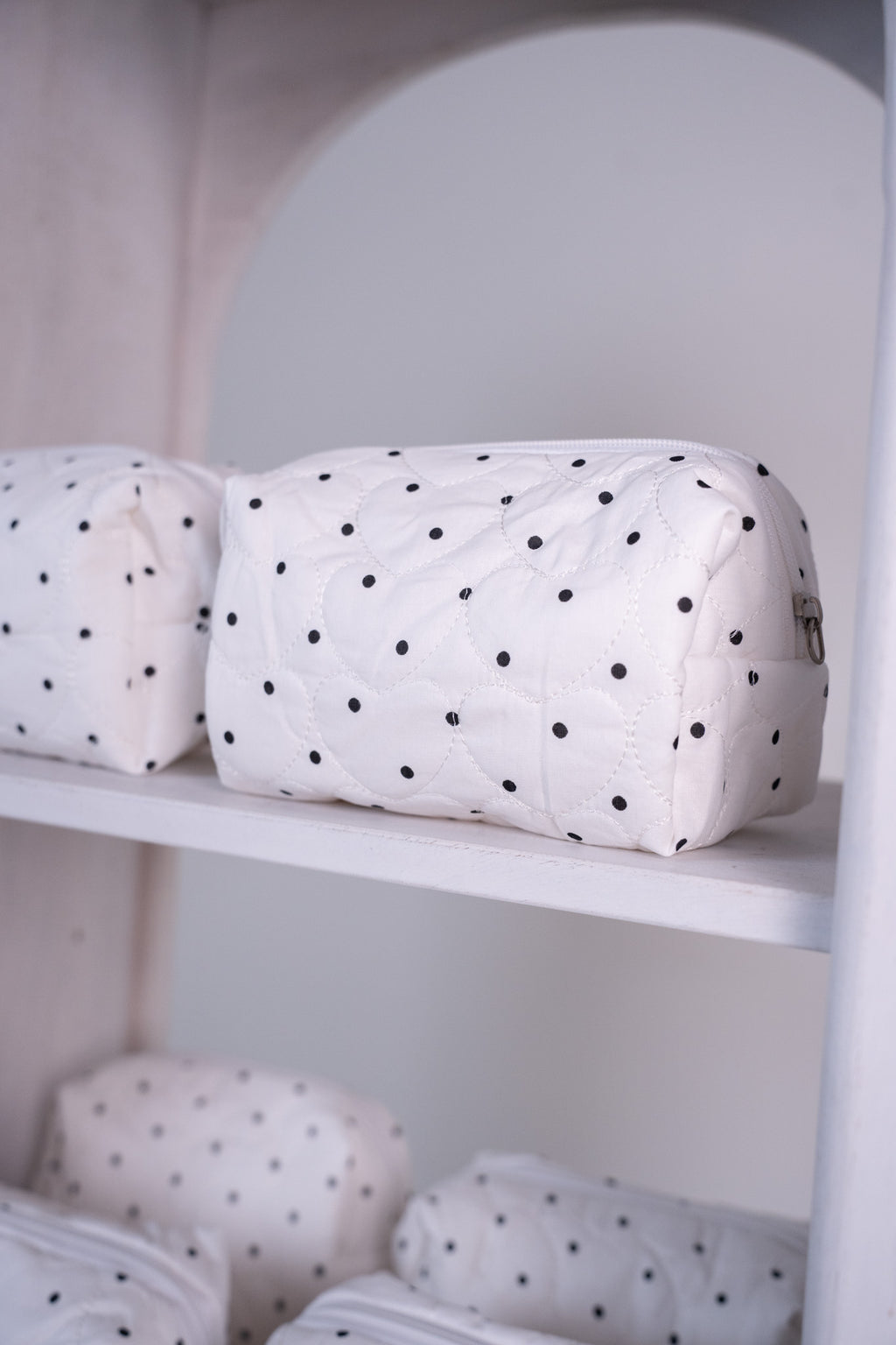 Medium Polka Dot Cosmetic bag